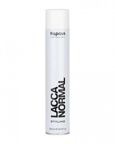 Kapous Professional Лак аэрозольный для волос нормальной фиксации Lacca Normal, 500 мл  #1