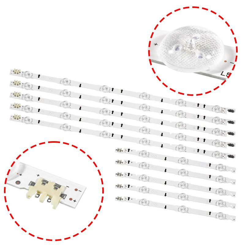 Подсветка D4GE-400DCA,B для телевизора Samsung UE40J5120AU, UE40H6200AK, UE40J5100AU, UE40H5270AU, UE40J6200AU #1