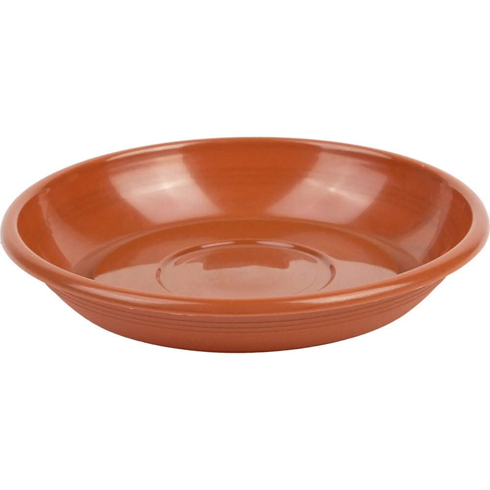 Поддон для горшка Евро D12.5 см полипропилен терракота - купить с ...
