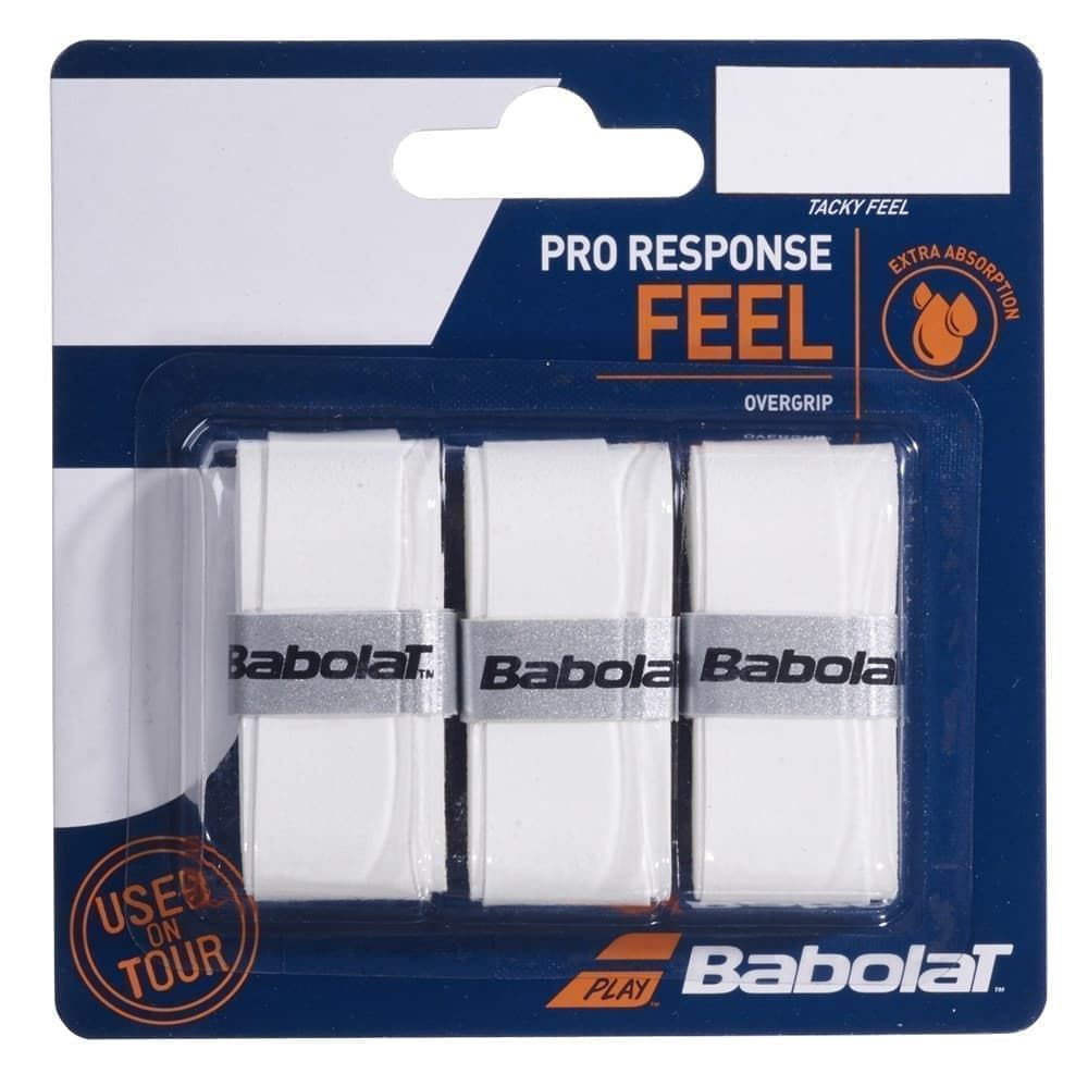 Babolat Overgrip Pro Response x3 White