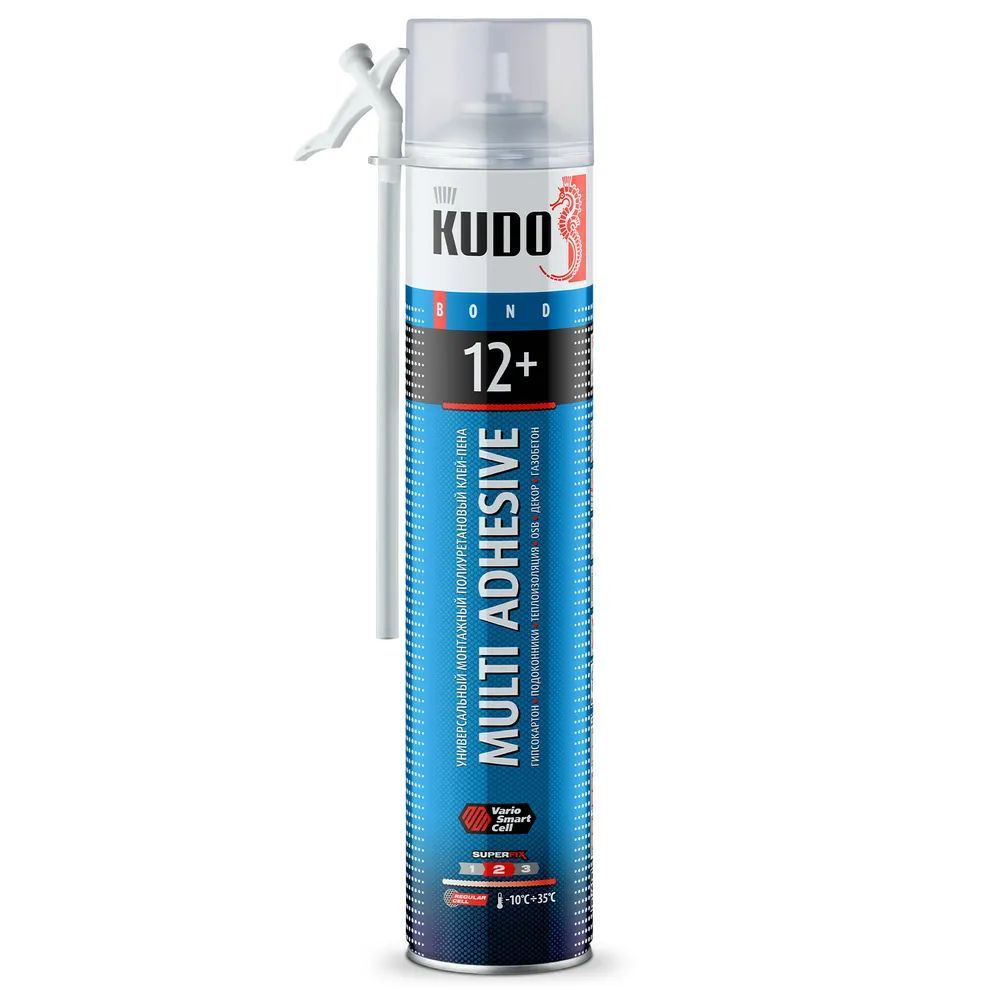 Клей-пена KUDO КУДО 12+ полиуретановая всесезонная д/теплоизоляционных ...