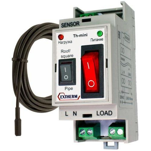 Терморегулятор/термостат, Термостат комбинированный 2 в 1 в комплекте с датчиком температуры для управления #1