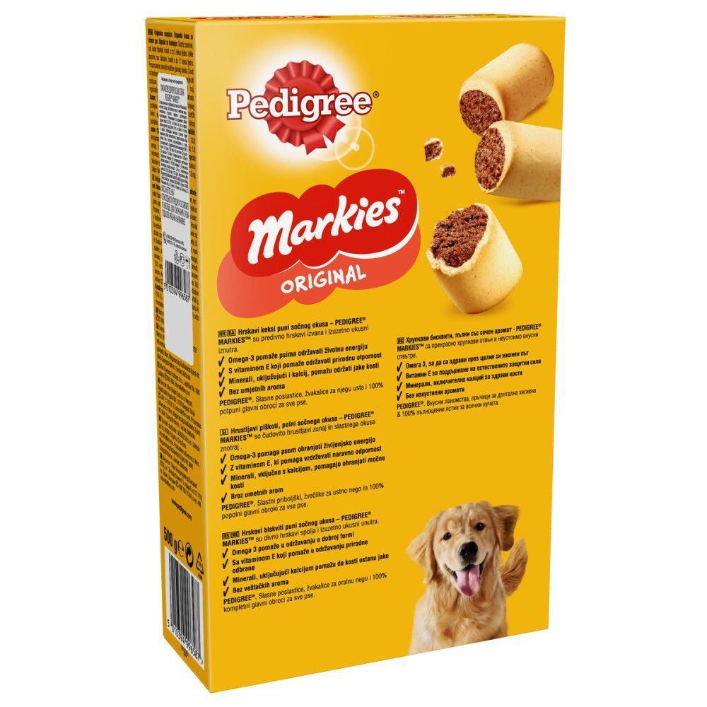 Лакомство Pedigree Markies для взрослых собак 500 г. (4 упаковки) #1