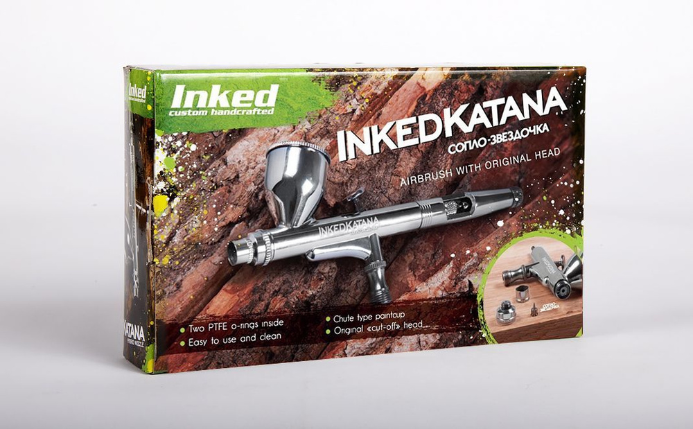 Аэрограф INKED KATANA 0.3 - купить с доставкой по выгодным ценам в ...