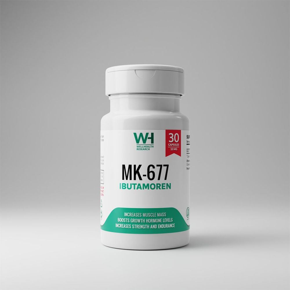 IBUTAMOREN Ибутаморен 10mg MK-677 30 КАПСУЛ Well-Health Research - купить с  доставкой по выгодным ценам в интернет-магазине OZON (1013838095)