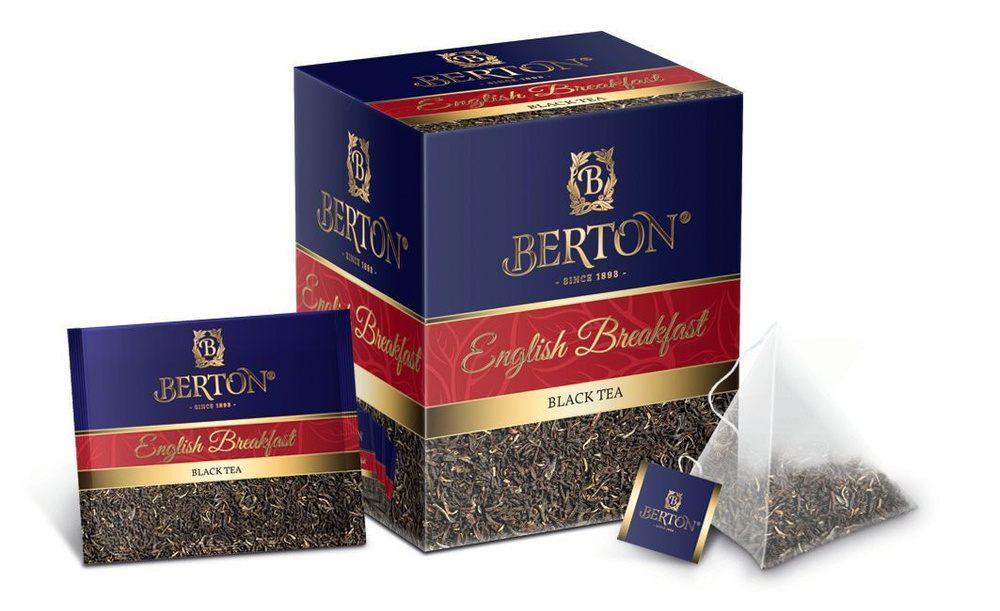 Чай BERTON на чашку Английский завтрак (2 г х 20 шт) #1