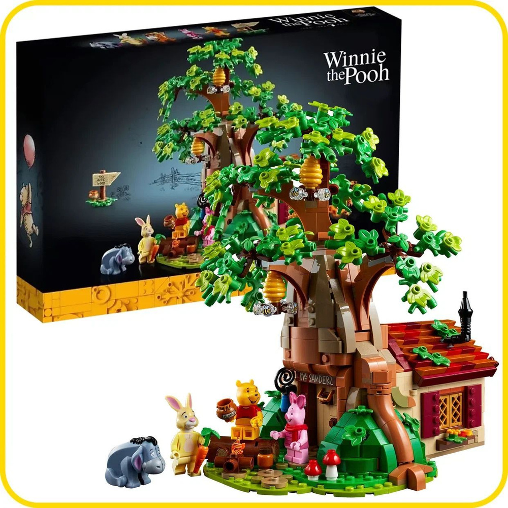 Конструктор Креатор "Дом Винни Пуха и его друзей", 1265 деталей ...