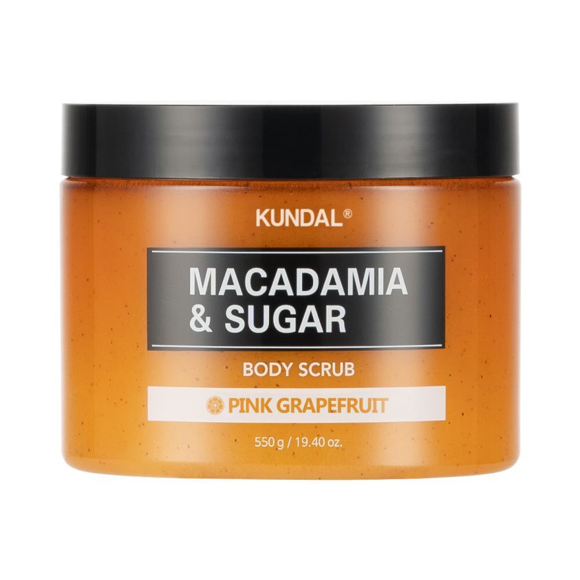 KUNDAL Скраб для тела Розовый грейпфрут Body Scrub Pink Grapefruit, 550 мл купить с доставкой