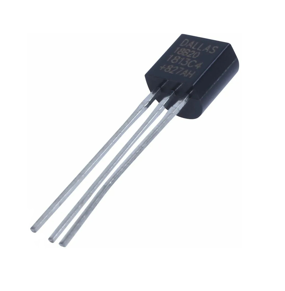 Датчик температуры DS18B20 (в корпусе TO-92) - купить с доставкой по ...