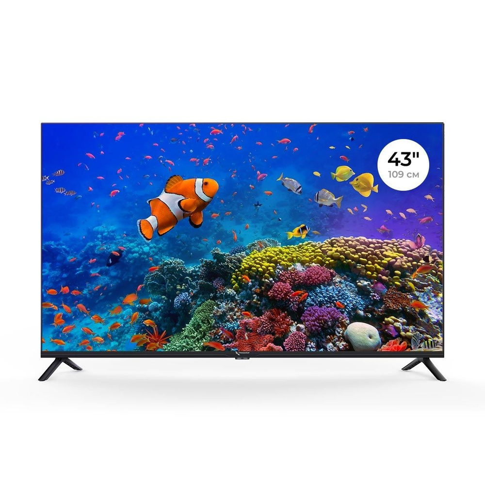 Триколор Телевизор H43U5500SA 43" Ultra HD, черный #1