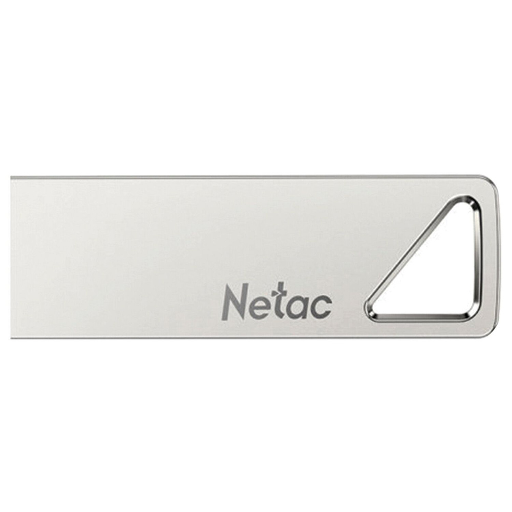 Флеш-диск 16GB NETAC U326, USB 2.0, металлический корпус, серебристый, NT03U326N-016G-20PN  #1