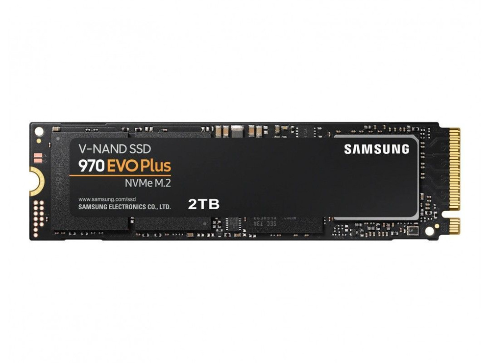 2 ТБ Внутренний SSD-диск Samsung 970 EVO Plus MZ-V7S2T0BW (MZ-V7S2T0BW ...