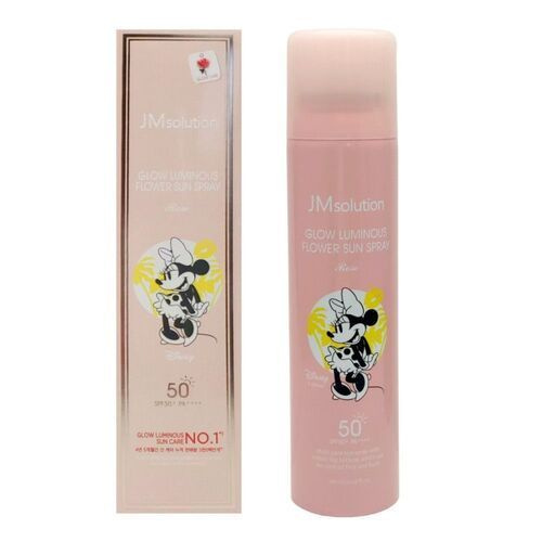 JMsolution Спрей солнцезащитный - Disney collection Mini luminous rose,180мл #1