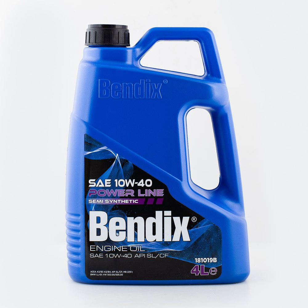 BENDIX 10W-40 Масло моторное, Полусинтетическое, 4 л