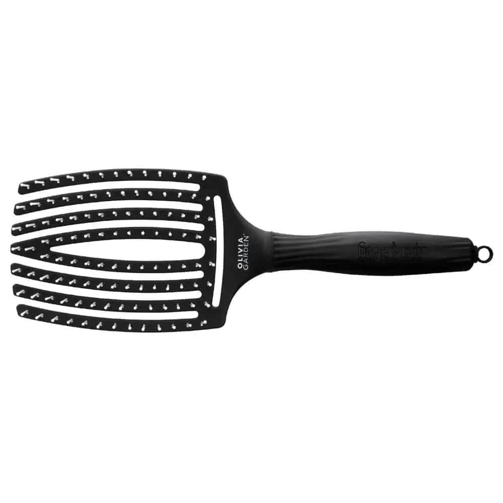 Щетка для волос большая Olivia Garden Fingerbrush Large Black #1