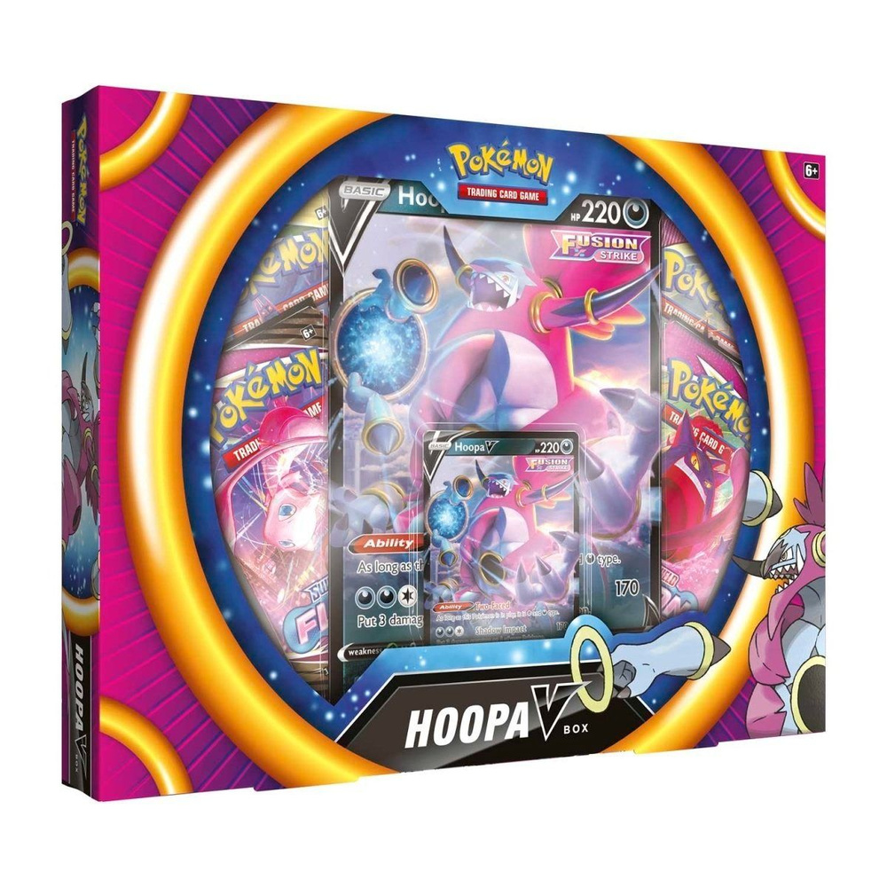 Покемон карты коллекционные: Набор Pokemon Hoopa V Box