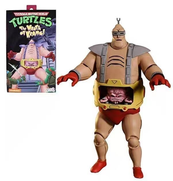 NECA/Teenage Mutant Ninja Turtles Krang, набор крупногабаритных моделей с подвижными шарнирами, 7 дюймов #1