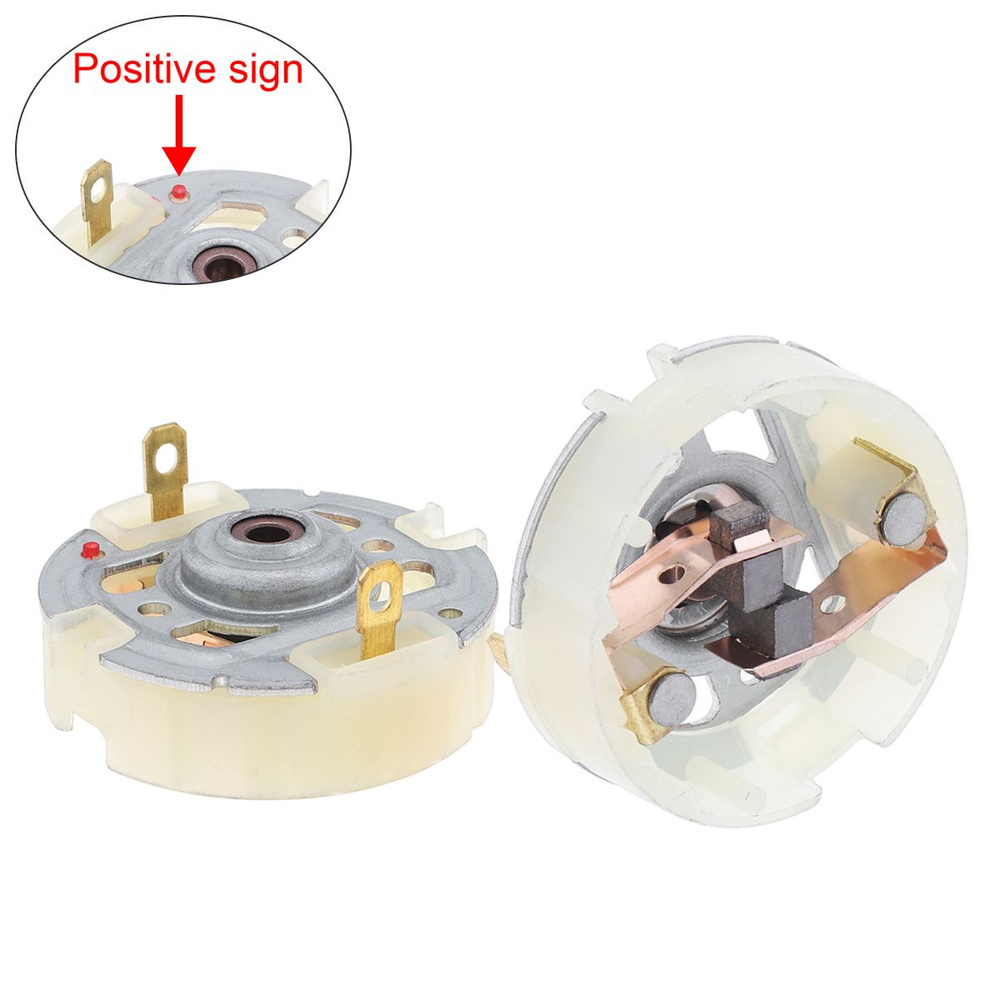 2шт Угольный щеткодержатель двигателя постоянного тока RS550 для ...