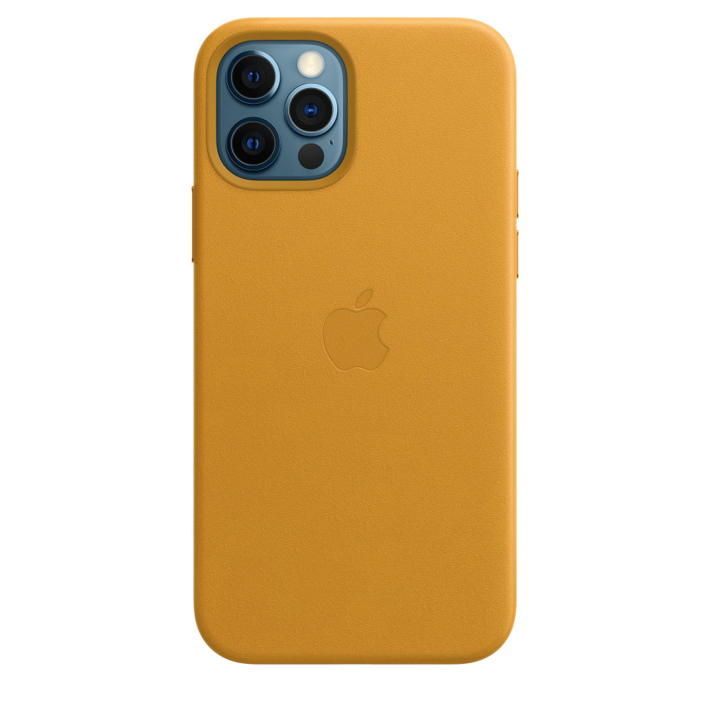 Чехол кожаный MagSafe для iPhone 12 Pro Max / Анимация NFC / Leather ...