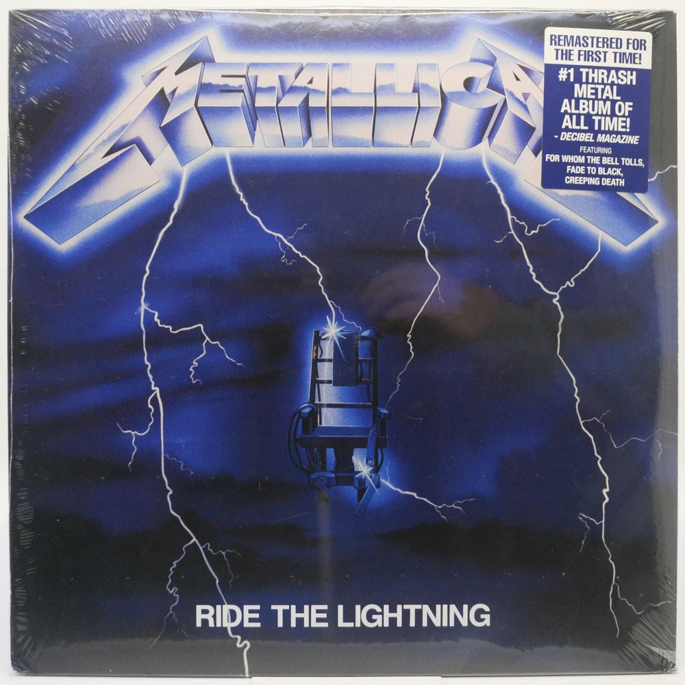 Виниловая пластинка Metallica Ride The Lightning, 1984 г. #1