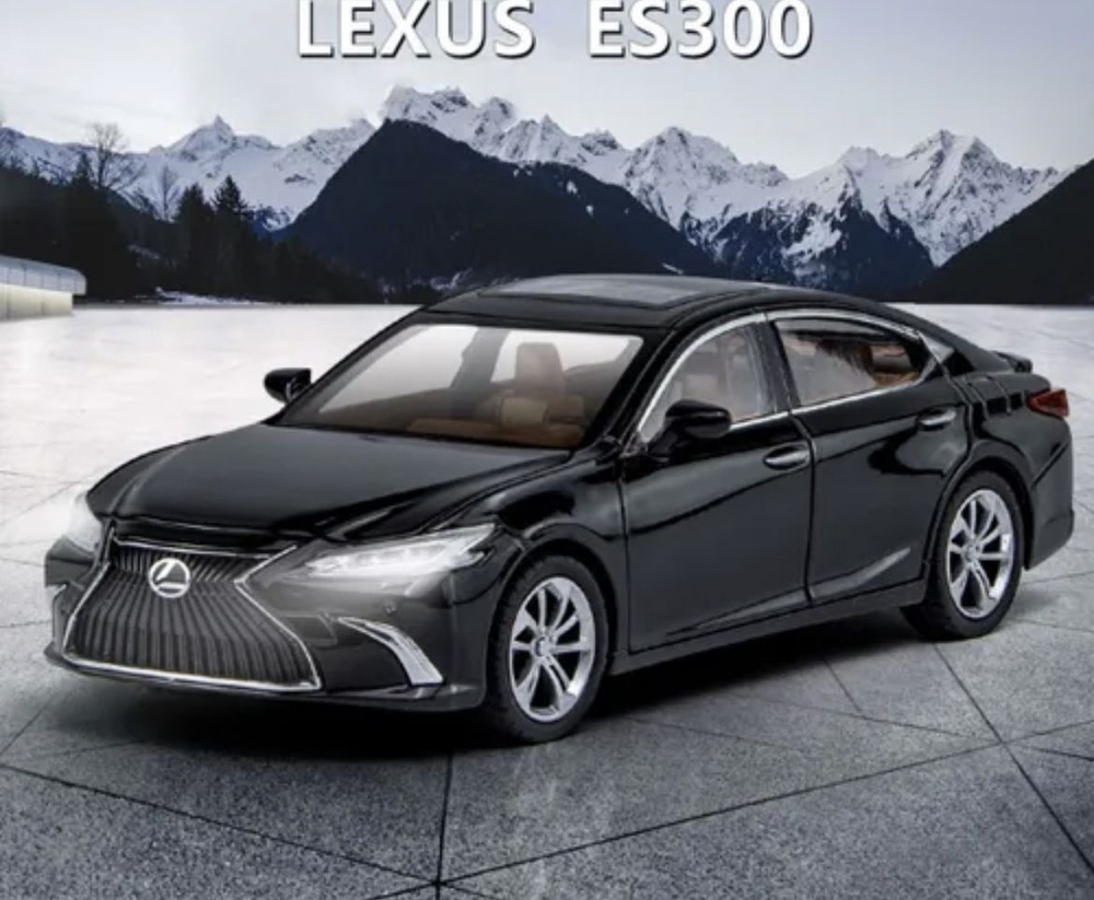 Коллекционная машинка Lexus ES300 Лексус (черн) - купить с доставкой по  выгодным ценам в интернет-магазине OZON (1120990282)