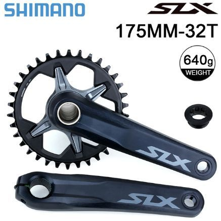 Система Shimano SLX, M7100, 32T, для привода 1x12, длина шатунов 175мм, без каретки  #1