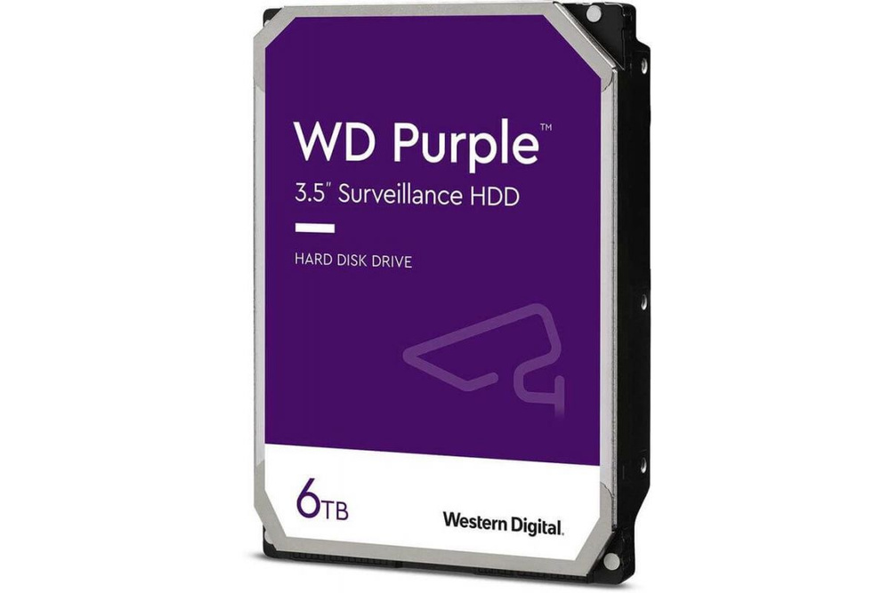 Western Digital 6 ТБ Внутренний жесткий диск (WD64PURZ)  #1