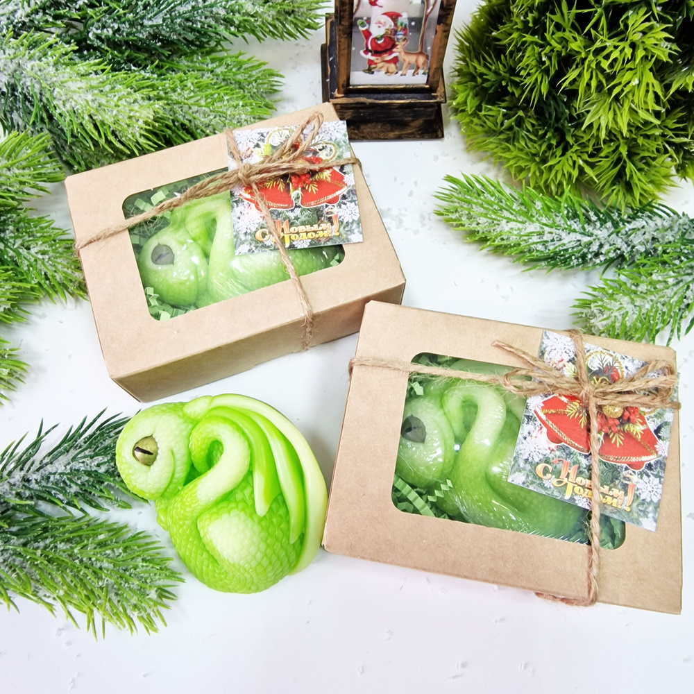 Мыло дракоша в коробочке 2шт / символ года 2024 / подарок - купить с ...