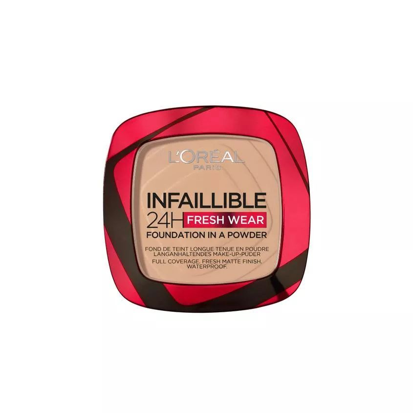 L'Oreal Paris Компактная пудра Infaillible 24H Fresh Wear, № 130, 9 г #1