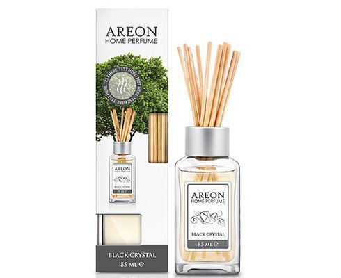 Освежитель (ароматизатор) бытовой диффузор жидкий AREON HOME PERFUME STICKS Черный кристалл 85мл  #1