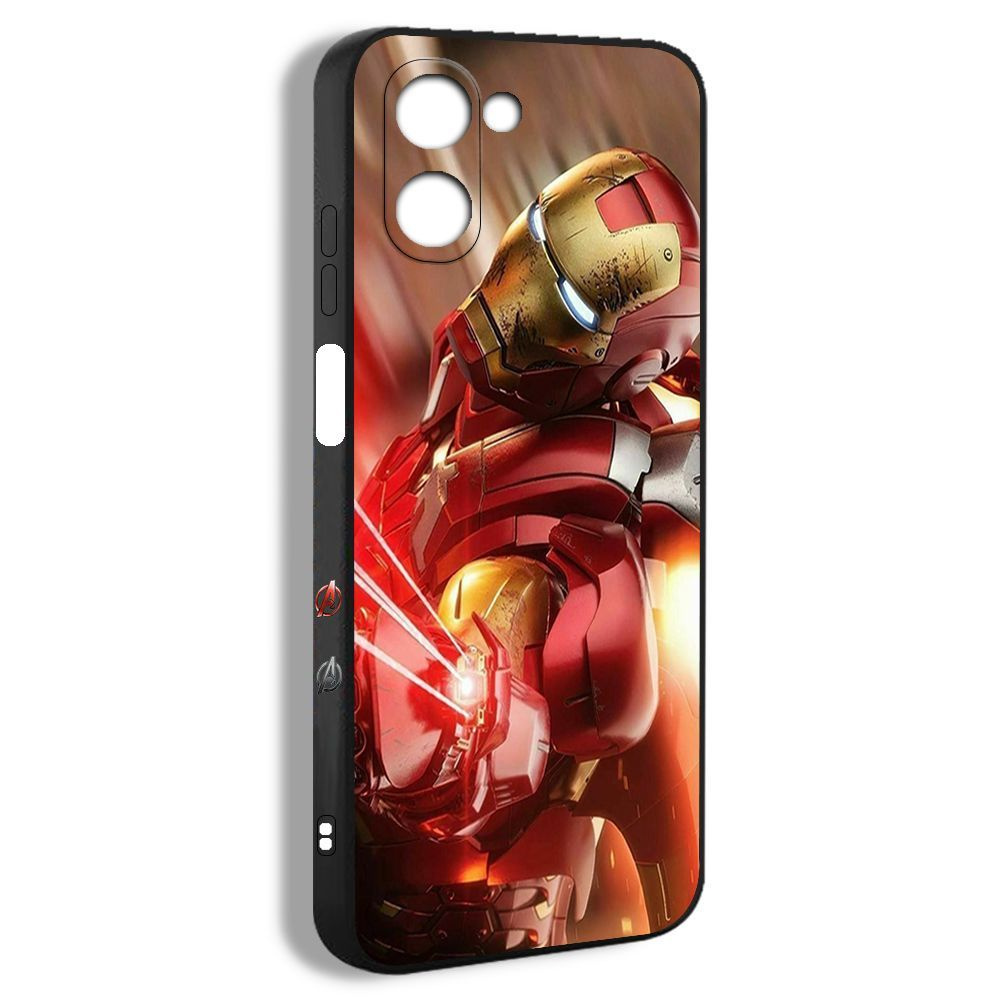 чехол для смартфона Подходит для Realme C33 4G Marvel Мстители Фильмы  Железный человек EDV35 - купить с доставкой по выгодным ценам в  интернет-магазине OZON (1155273395)