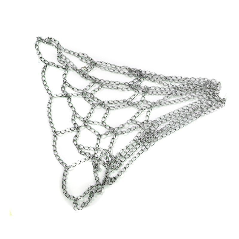 Металлическое кольцо железная цепь баскетбольная сетка из нержавеющей ...