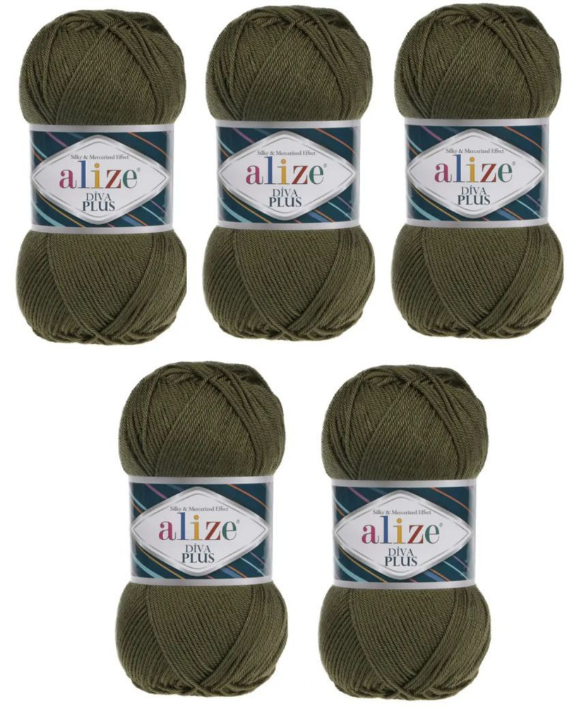 Пряжа Diva Плюс, Ализе Дива Плюс, состав: 100% микрофибра, метраж : 100 ...