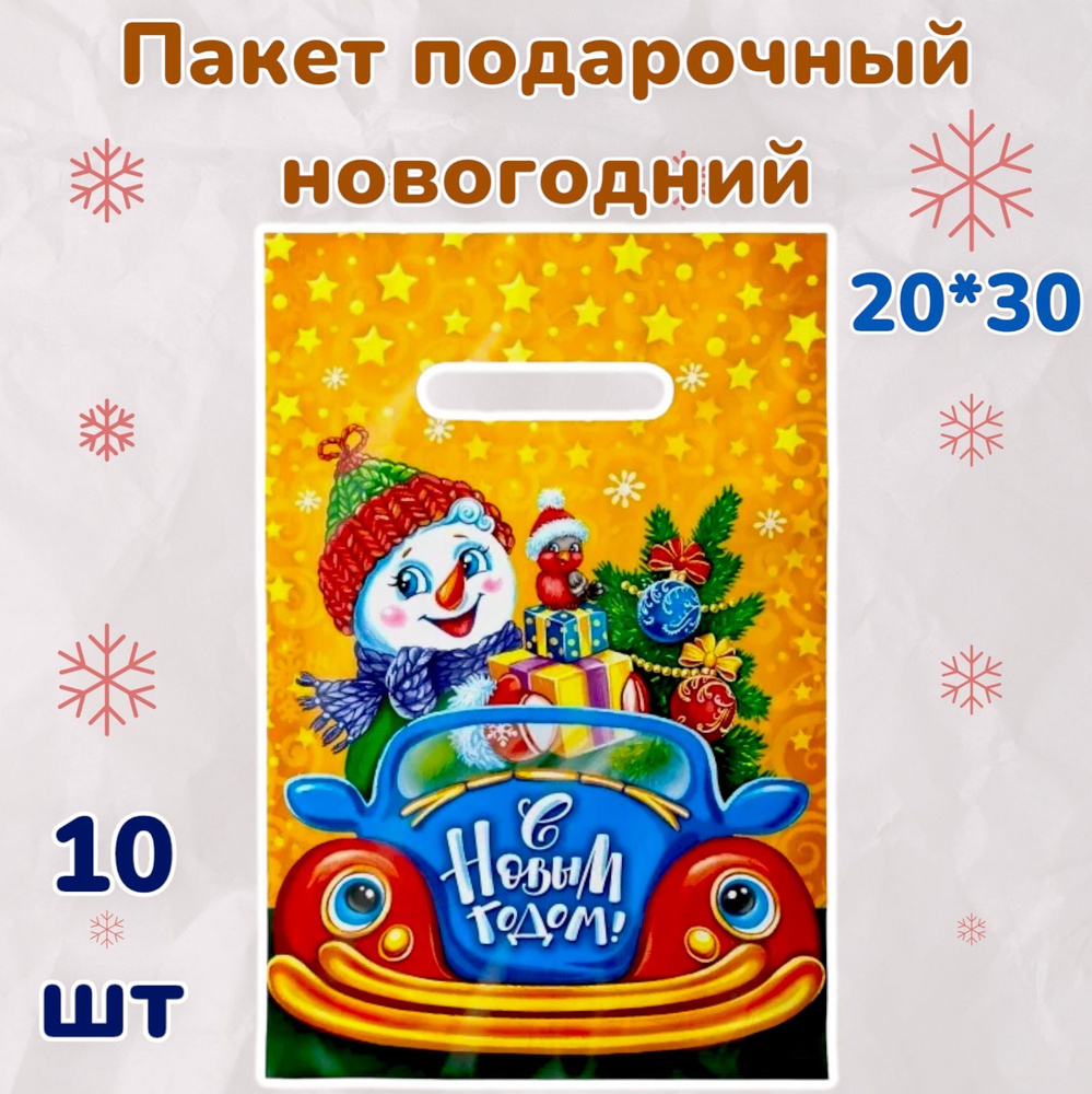 ТИКО-Пластик Пакет подарочный 10 шт. #1