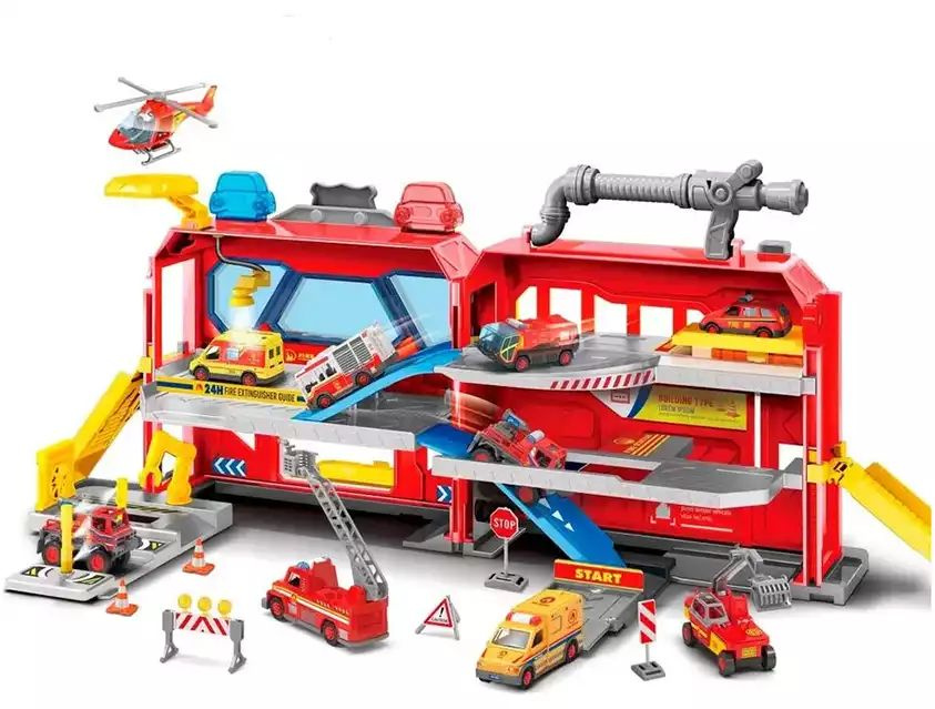 Парковка многоуровневая DIY Пожарная часть с машинами - купить с ...