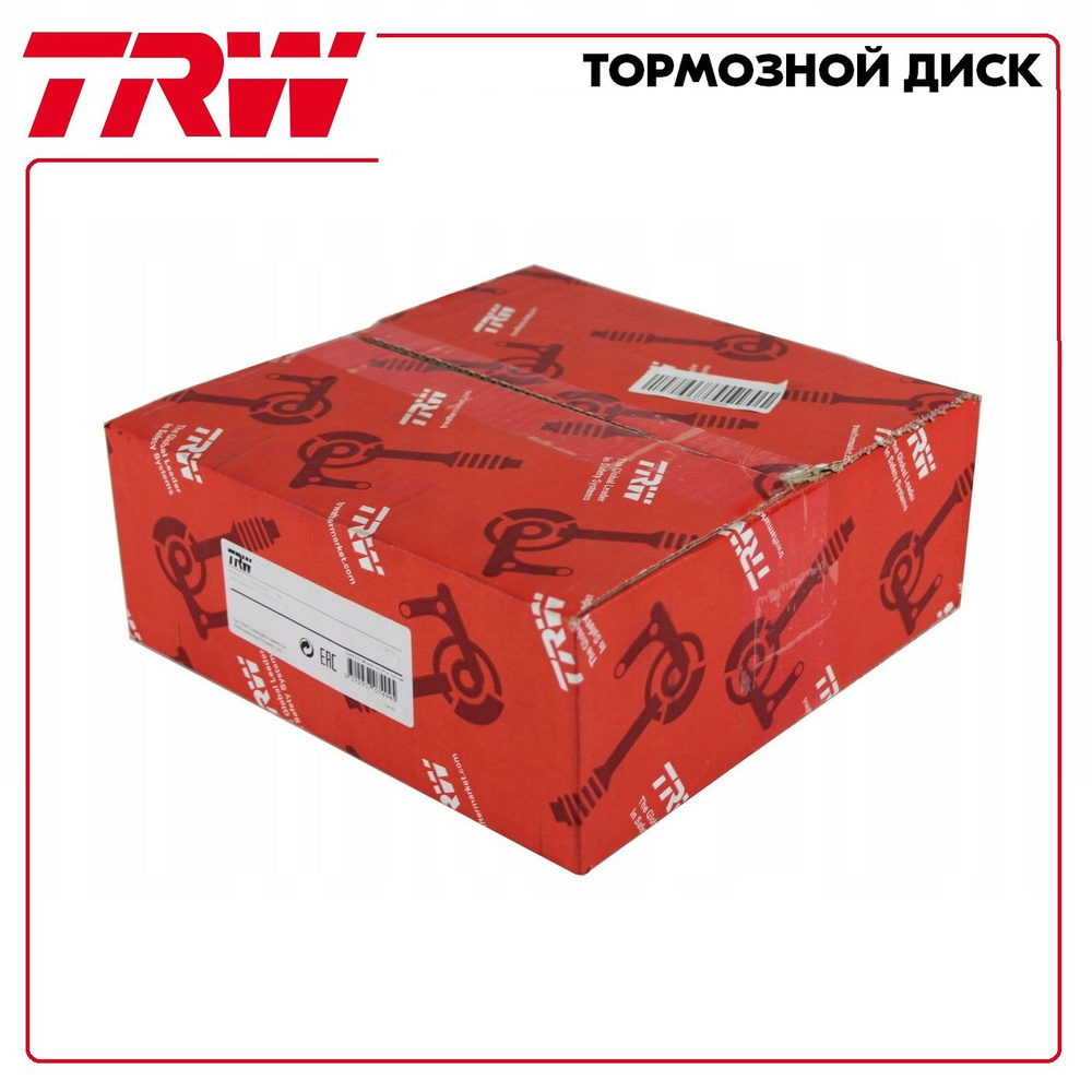 Диск тормозной к т (2шт цена за 1шт) (производитель TRW, артикул DF6786) -  купить по низкой цене в интернет-магазине OZON (418048760)