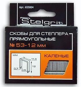 Скобы для степлера тип 53 12мм, 1000 штук - купить по выгодным ценам в ...