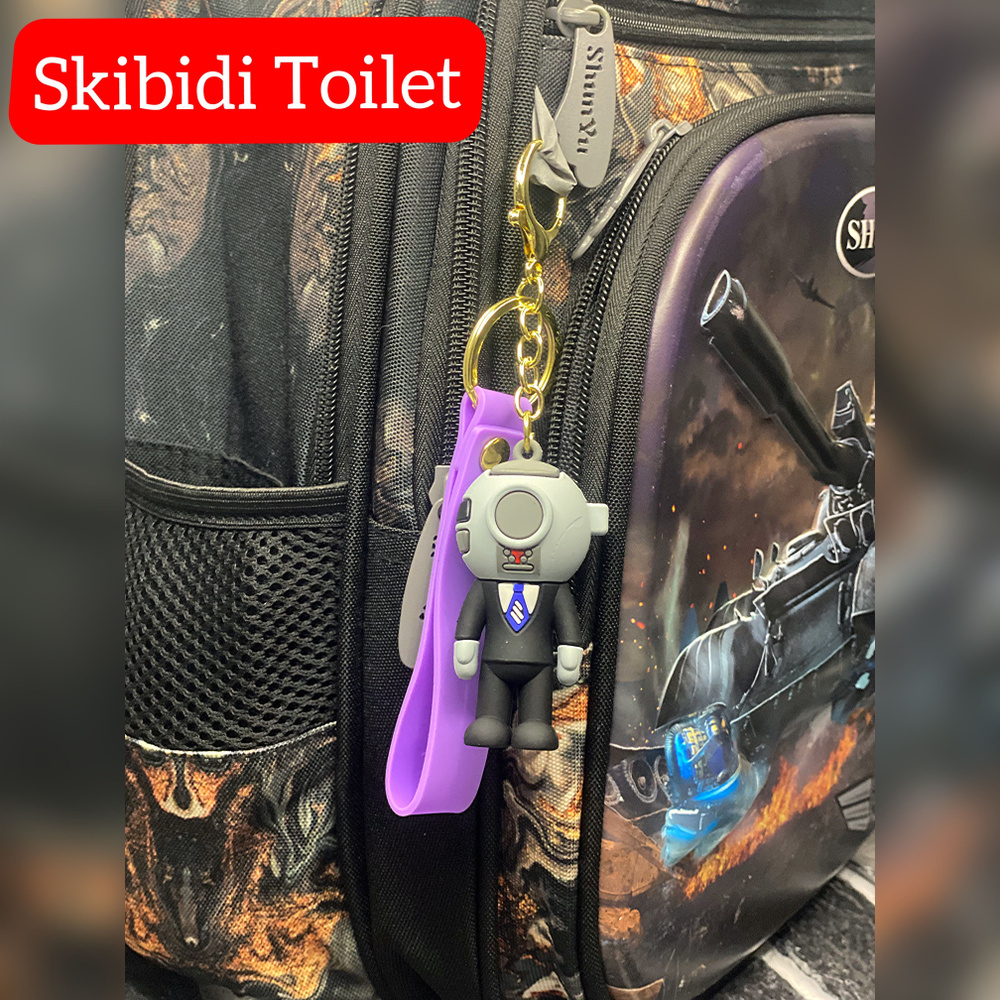 SKIBIDI TOILET Брелок Камера Мен Скибиди Туалет - купить с доставкой по  выгодным ценам в интернет-магазине OZON (1200718249)