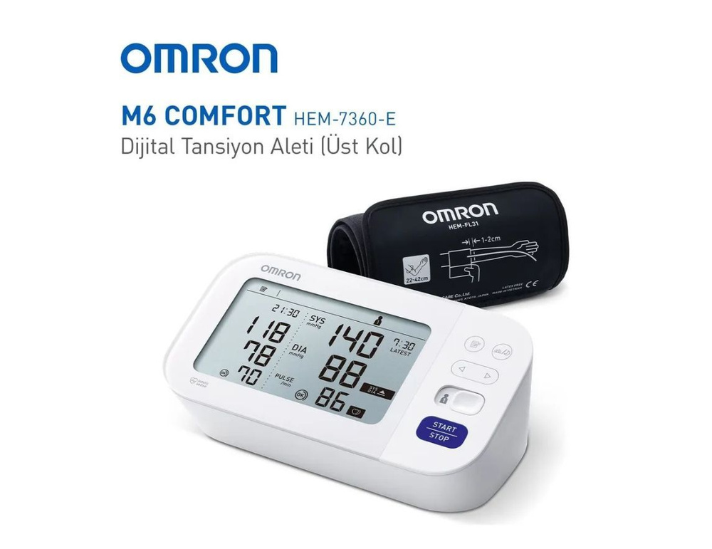 Omron M6 Comfort Колено измеритель артериального давления #1