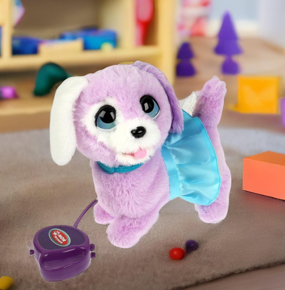 Интерактивная игрушка Мой питомец щенок Ева 22 см - купить с доставкой по  выгодным ценам в интернет-магазине OZON (1209350003)