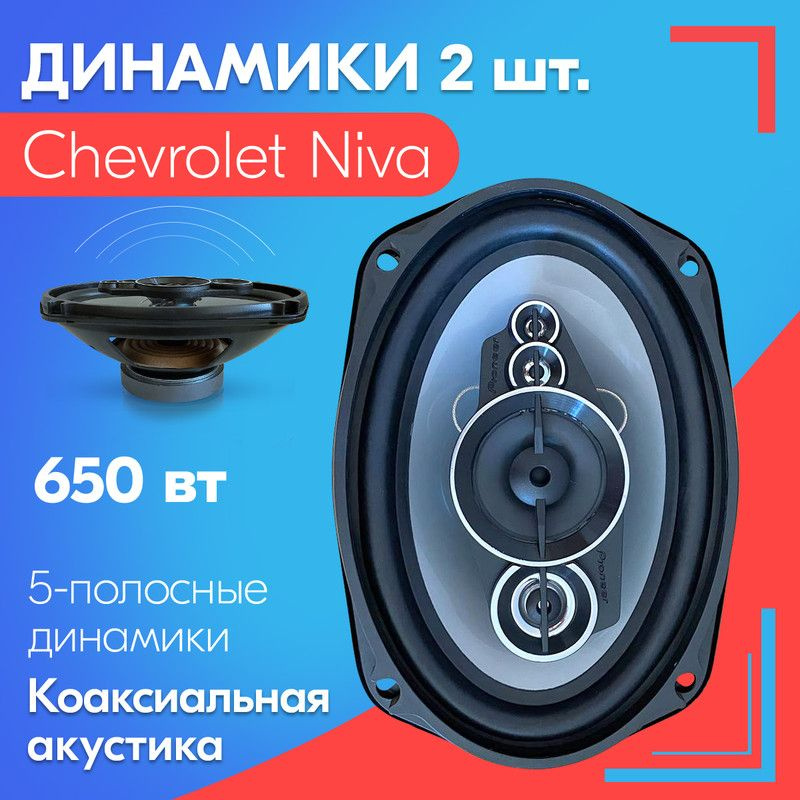 Установка 2 полосной акустики в Chevrolet Niva