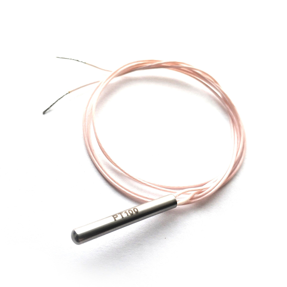 Датчик температуры Pt100 4 x 30 mm длинна провода 50 см - купить с ...