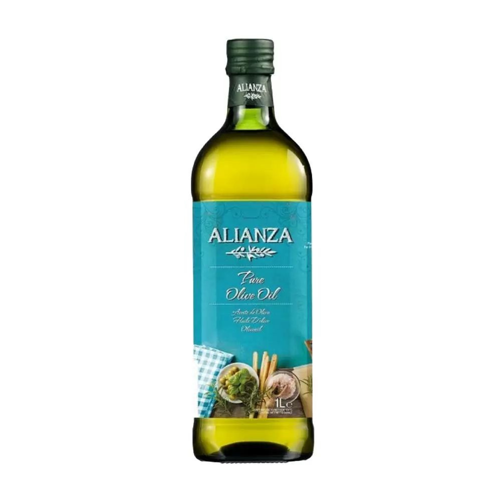 Масло Оливковое Alianza Pure 1л - купить с доставкой по выгодным ценам ...