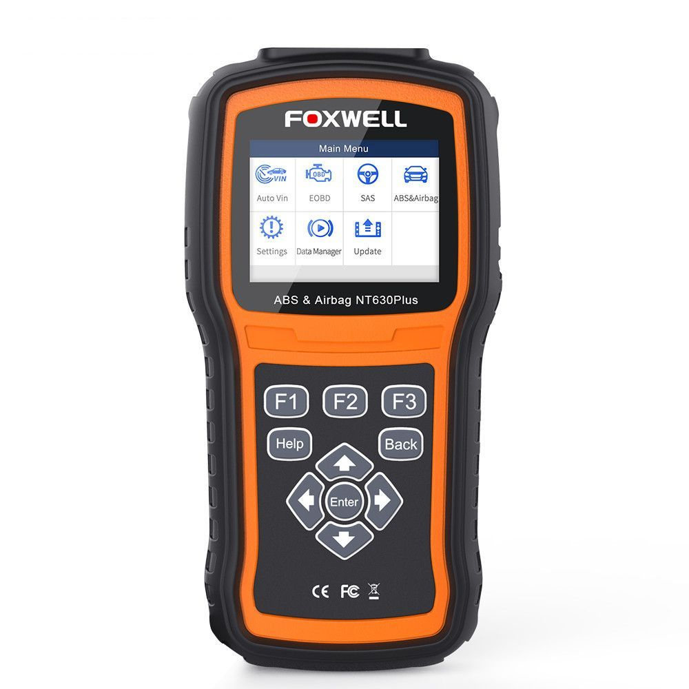 Автосканер Foxwell NT-630 - купить по выгодной цене в интернет-магазине  OZON (1262667426)