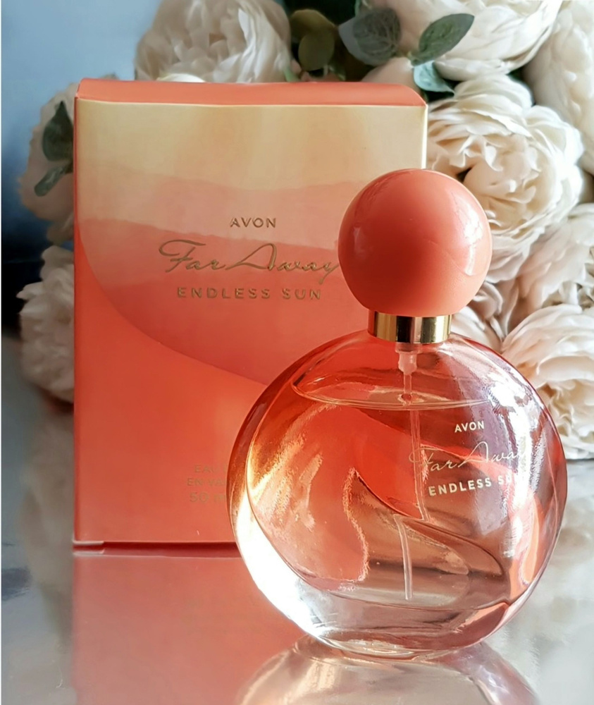 Parfum Avon Far Away Endless Sun - Eau De Parfum Florale 50 Ml - Neuf