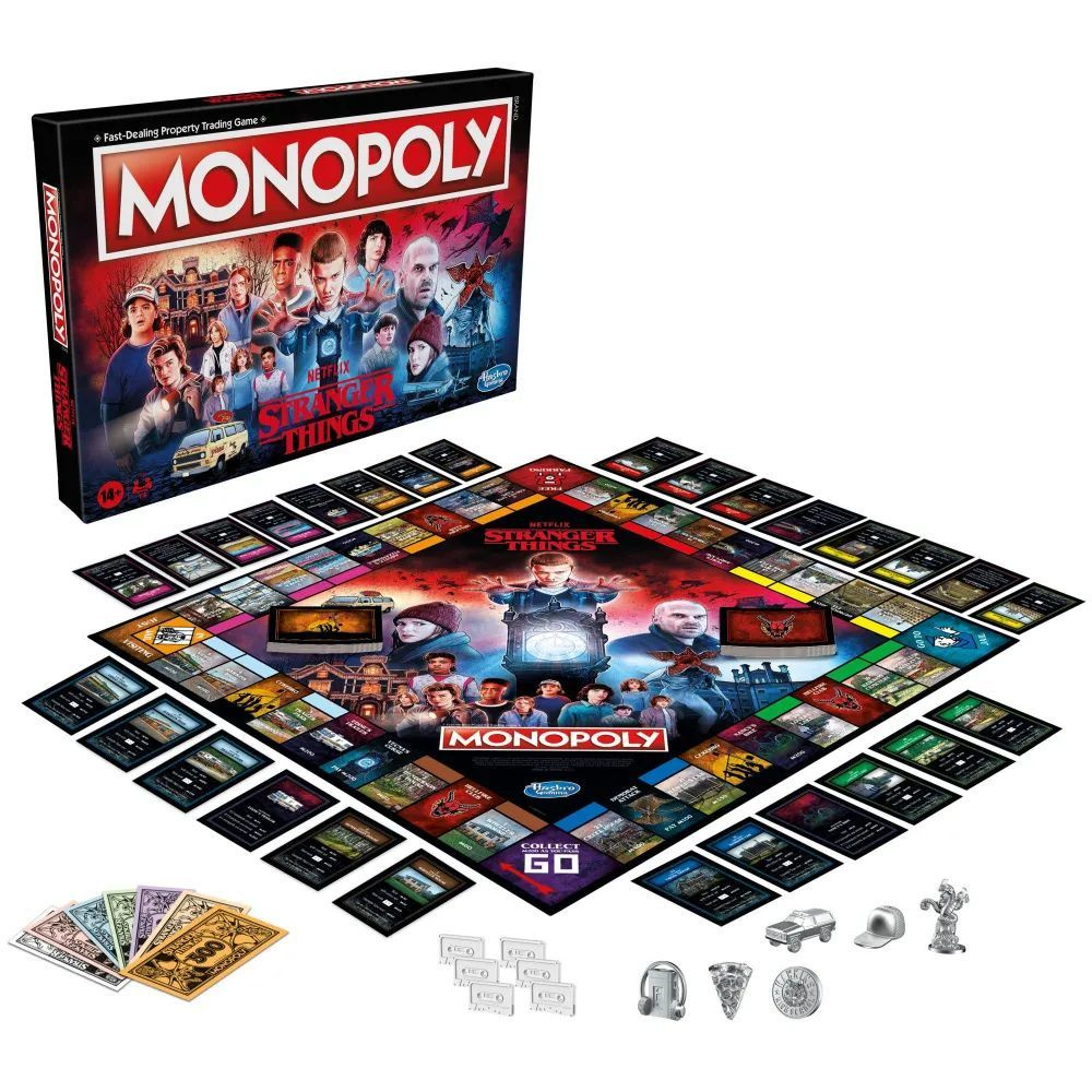 Настольная игра Монополия: Очень странные дела Hasbro/Monopoly 1 - купить с  доставкой по выгодным ценам в интернет-магазине OZON (1544853164)