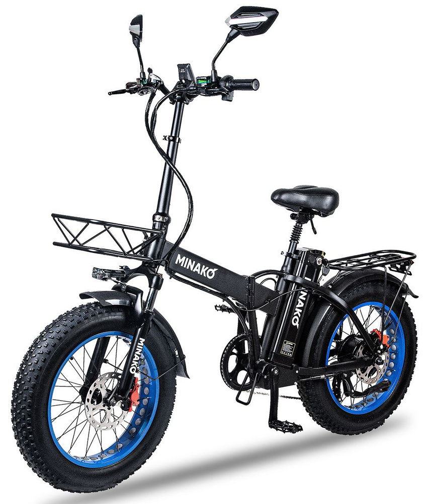Электровелосипед minako F10 Pro 2023, 500 вт - купить с доставкой по ...