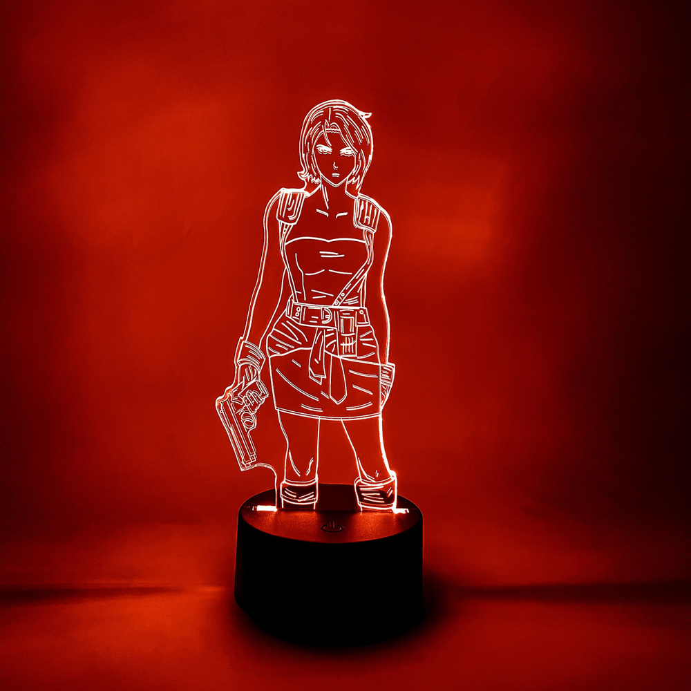 Купить LED светильник Джилл Валентайн / Jill Valentine из игры Обитель зла  Resident Evil, От порта USB, Батареи AA по выгодной цене в  интернет-магазине OZON (1252691356)