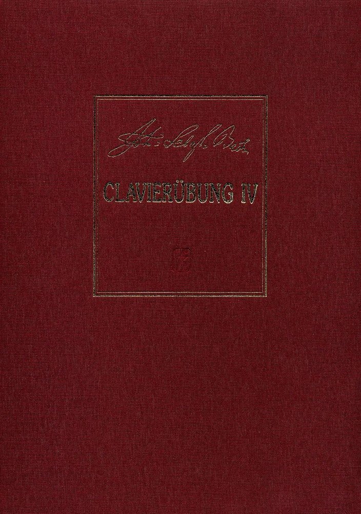 Бах И. С. Clavierubung. Часть IV. Ария с вариациями BWV 988. Уртекст. Подарочное издание  #1