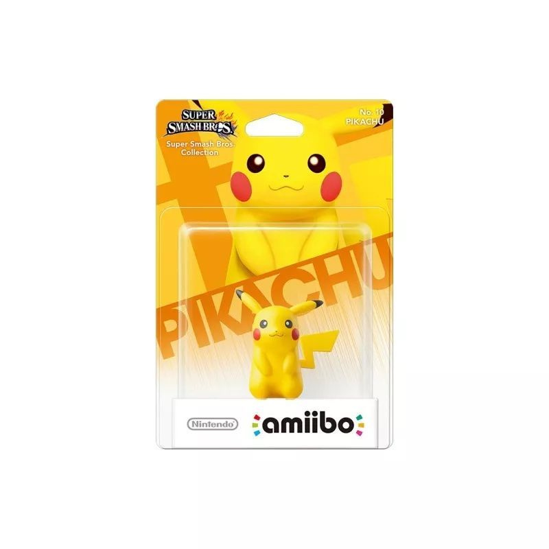 Фигурка Amiibo Пикачу (Pikachu Super Smash Bros. №10) - купить с ...